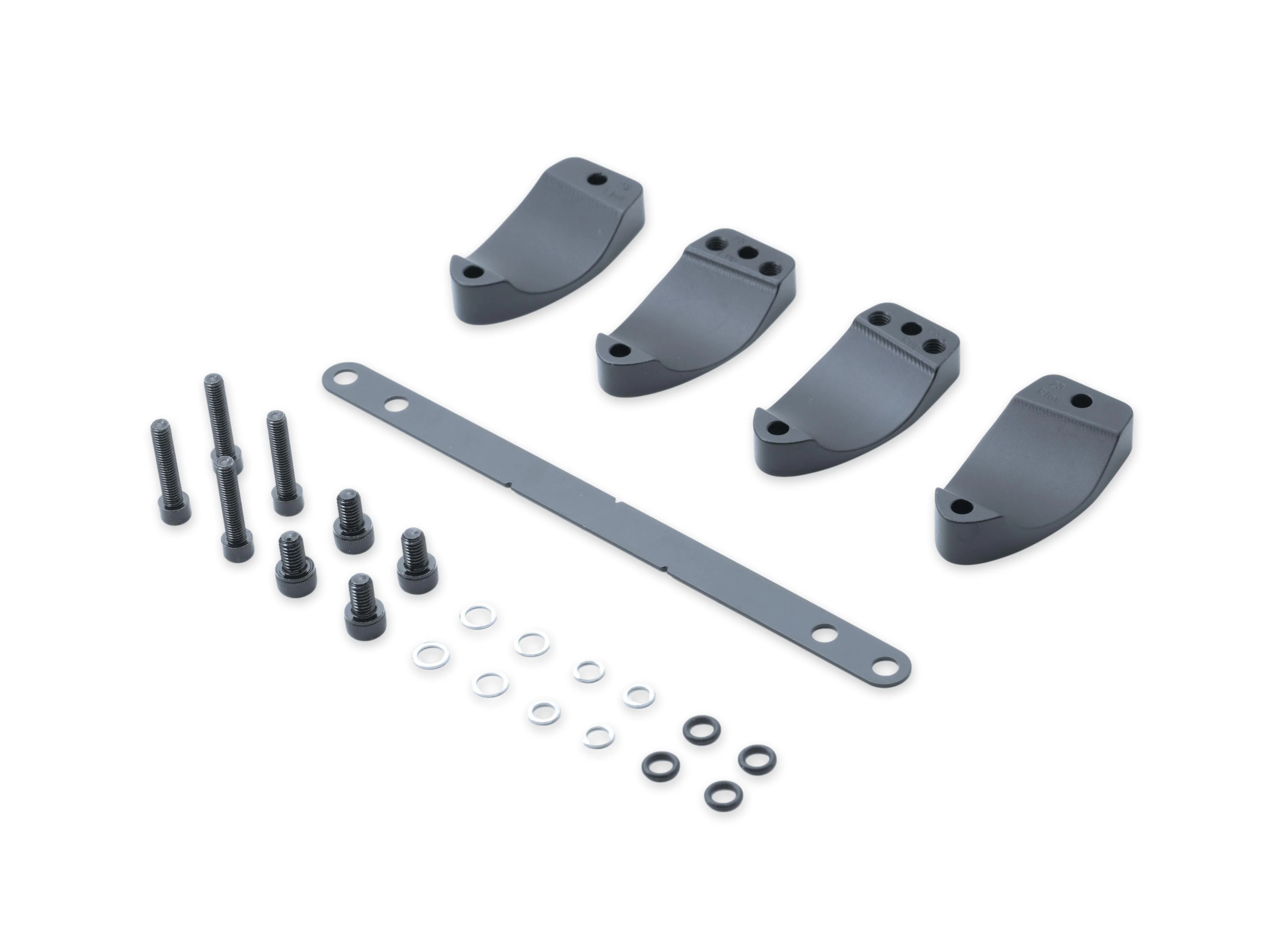 Clamp Set Carbon Aero Cockpit Clip-On Extensions