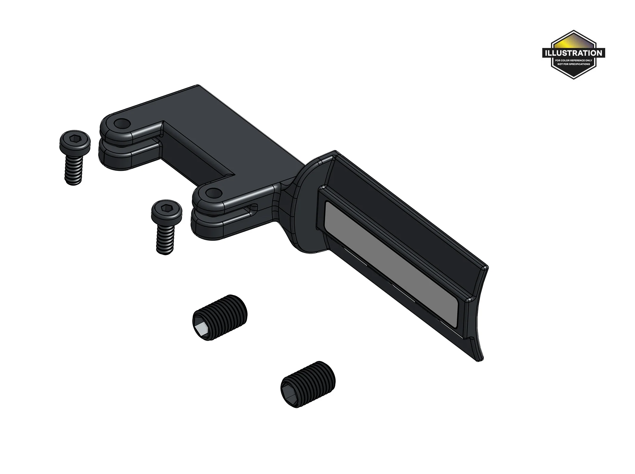Number Plate Holder No. 2 (AeroShape Seatpost No. 10)