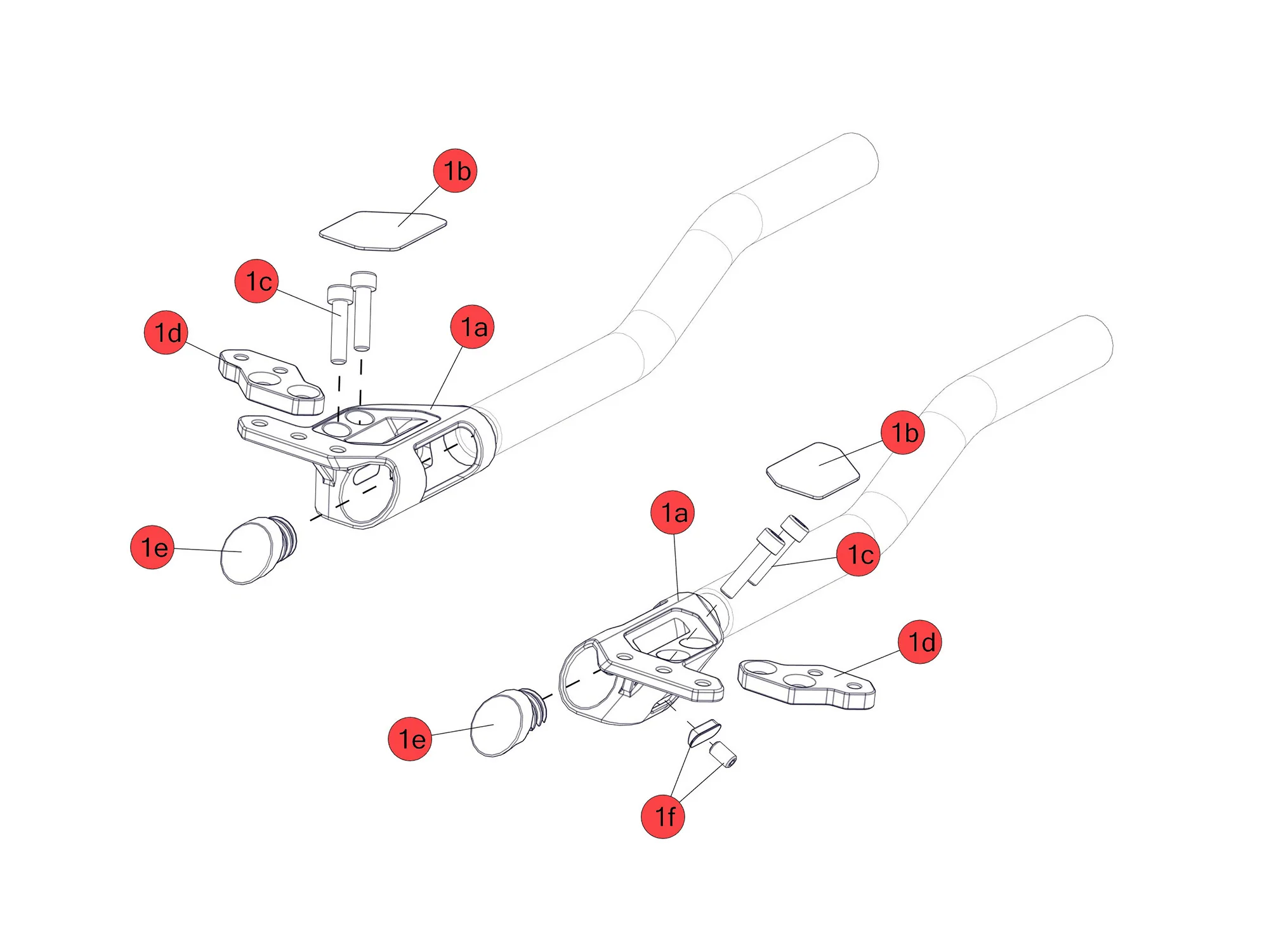 TM01 Extension Bracket Kit